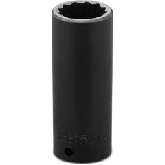 ‎Proto 1/2″ Drive Deep Impact Socket 15/16″ - 12 Point - Exact Tooling