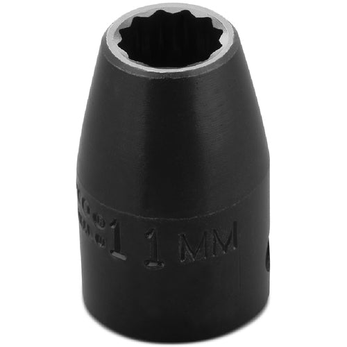 ‎Proto 1/2″ Drive Thin Wall Impact Socket 11 mm - 12 Point - Exact Tooling