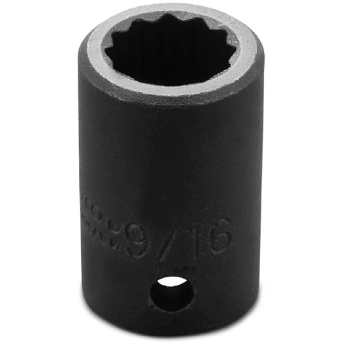 ‎Proto 1/2″ Drive Impact Socket 9/16″ - 12 Point - Exact Tooling