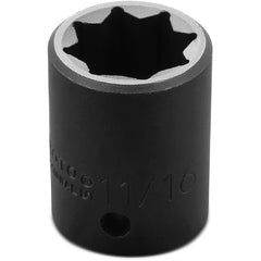 ‎Proto 1/2″ Drive Impact Socket 11/16″ - 8 Point - Exact Tooling