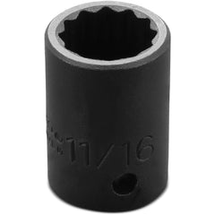 ‎Proto 1/2″ Drive Impact Socket 11/16″ - 12 Point - Exact Tooling