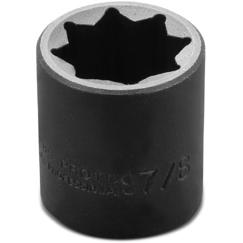 ‎Proto 1/2″ Drive Impact Socket 7/8″ - 8 Point - Exact Tooling