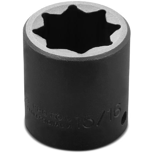 ‎Proto 1/2″ Drive Impact Socket 15/16″ - 8 Point - Exact Tooling