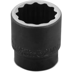 ‎Proto 1/2″ Drive Thin Wall Impact Socket 32 mm - 12 Point - Exact Tooling