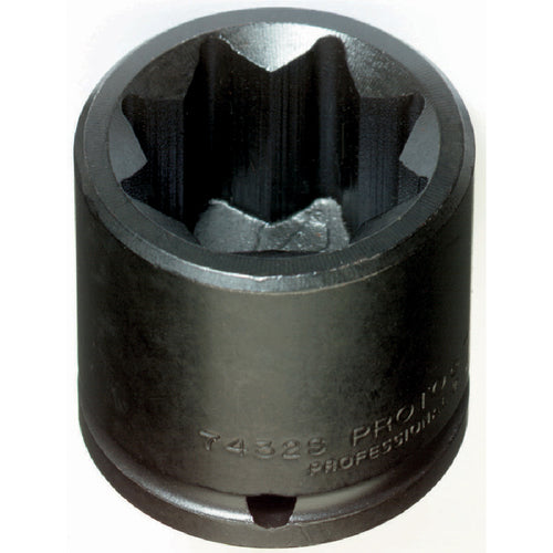 ‎Proto 1/2″ Drive Impact Socket 1″ - 8 Point - Exact Tooling