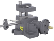 Cross Hole Drill Jig - 1-1/2 to 2-1/2" Capacity - Exact Tooling
