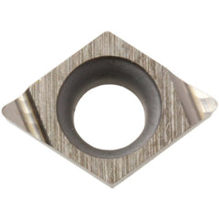 JCET 110905 FSF TN60, 0.0079″ Corner Radius, 0.0551″ Thick, 0.1378″ Inscribed Circle, TiCN/NbC, Diamond, Turning Indexable Insert - Exact Tooling