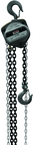 S90-200-30, 2-Ton Hand Chain Hoist with 30' Lift - Exact Tooling