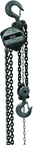 S90-300-20, 3-Ton Hand Chain Hoist with 20' Lift - Exact Tooling