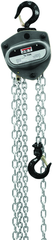 L-100-150WO-15, 1-1/2 Ton Hand Chain Hoist with 15' Lift & Overload Protection - Exact Tooling