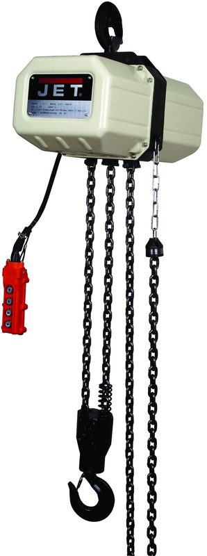 2SS-1C-15, 2 Ton, 1Ph, 15' Lift, 115/230V, Prewired 230V - Exact Tooling