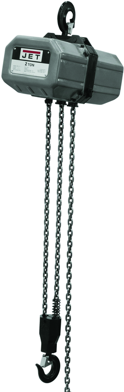 2SS-3C-10, 2 Ton, 3Ph, 10' Lift, 230/460V, Prewired 460V - Exact Tooling
