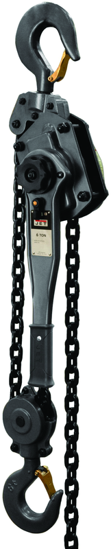 JLP-A Series 6 Ton Lever Hoist, 15' Lift - Exact Tooling