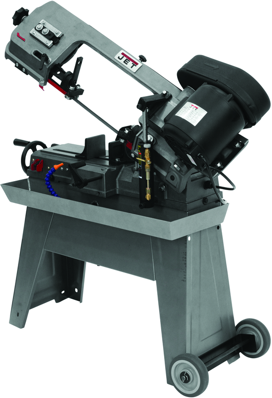 J-3230, 5" x 8" Horizontal Bandsaw 115V, 1PH - Exact Tooling