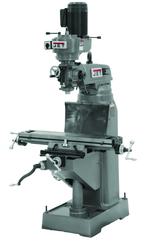 JVM-836-3 Mill With 3-Axis ACU-RITE 200S DRO (Knee) With X and Y-Axis Powerfeeds - Exact Tooling