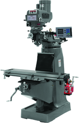 JTM-4VS Mill With ACU-RITE 200S DRO With X-Axis Powerfeed - Exact Tooling