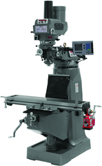 JTM-4VS Mill With ACU-RITE 200S DRO With X-Axis Powerfeed and Power Draw Bar - Exact Tooling