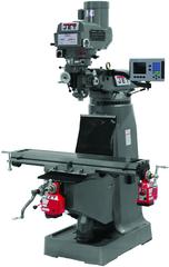 JTM-4VS-1 Mill With ACU-RITE 300S DRO With X-Axis Powerfeed - Exact Tooling