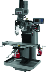 JTM-949EVS Mill With Acu-Rite 200S DRO With X and Y-Axis Powerfeeds and Air Powered Drawbar - Exact Tooling