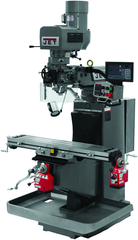 JTM-949EVS with Newall DP700 DRO, X & Y Powerfeeds - Exact Tooling