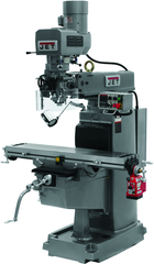 JTM-1050EVS2/230 Mill With 3-Axis Acu-Rite 300S DRO (Knee) With X, Y and Z-Axis Powerfeeds and Air Powered Draw Bar - Exact Tooling