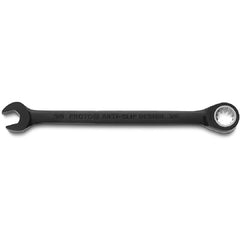 Proto Black Chrome Combination Non-Reversible Ratcheting Wrench 3/8″ - Spline - Exact Tooling