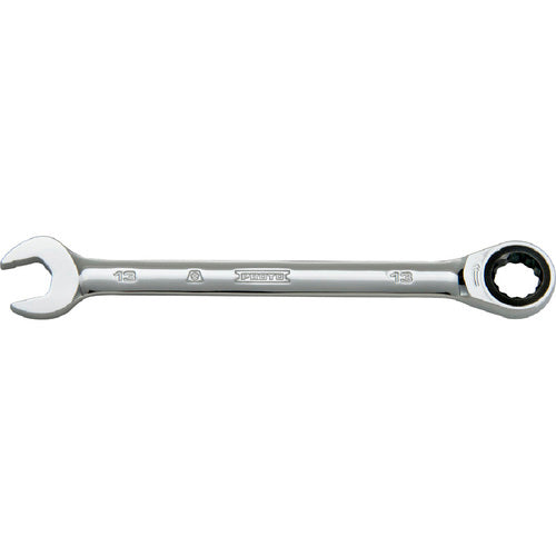 ‎Proto Full Polish Combination Non-Reversible Ratcheting Wrench 14 mm - 12 Point - Exact Tooling