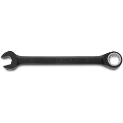 Proto Black Chrome Combination Non-Reversible Ratcheting Wrench 14 mm - Spline - Exact Tooling