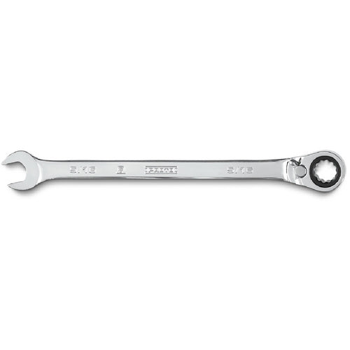 ‎Proto Full Polish Combination Reversible Ratcheting Wrench 5/16″ - 12 Point - Exact Tooling
