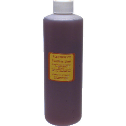 Electrolyte Solution - 16 oz - Stainless Steel - Exact Tooling