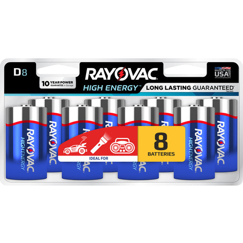 D High Energy Alkaline Batt-8Pk - Exact Tooling