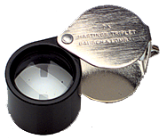 #816168 - 7X Power - 19.8mm Round - Hastings Triplet Folding Magnifier - Exact Tooling