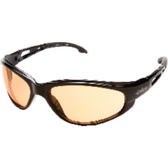 Amber Lens- Fog/Scratch Resistant- Flex Nylon Black Frame - Exact Tooling