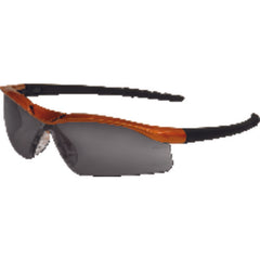 Safety Glasses - DL1 Nuclear Orange - Gray Anti-Fog - Exact Tooling
