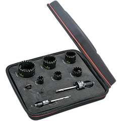 KCT06041-N Hole Saw Kit CT Electricians Kit W/ 6 Hole Saws & 4 Accessories - Exact Tooling