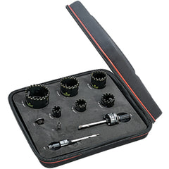 KCT06041-N Hole Saw Kit CT Electricians Kit W/ 6 Hole Saws & 4 Accessories - Exact Tooling