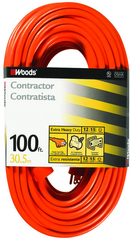 Extension Cord - 100' Extra HD 1-Outlet (Outdoor Style) - Exact Tooling