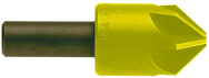 1 60° 6 Flute Carbide Countersink-TiAlN - Exact Tooling