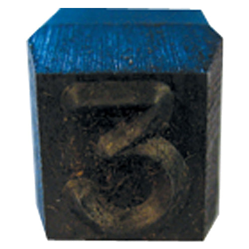 Individual Reversed Steel Stamp - 5/16″ Type Size (Letter A) - Exact Tooling