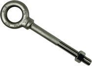 316 Stainless Steel Plain Pattern Nut Eye Bolt - 1-1/2-6 Thread; 2-1/2" Eye Dia. - Exact Tooling