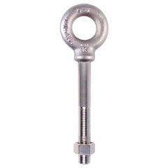 Plain Pattern Nut Eye Bolt - 3/4″-10 Thread Size, 1 1/2″ Eye Diameter - Exact Tooling