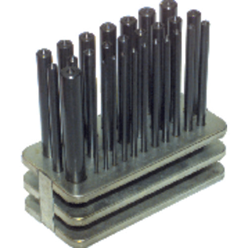 ‎Transfer Punch Set - 3/32″-1/2″ & 17/32″ - Exact Tooling