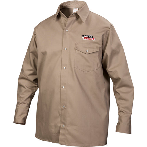 Shirt XXL - Flame Retardant Cloth Khaki - Exact Tooling