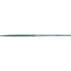 Swiss Pattern Needle File - 5–1/2″ 3-Square Smooth Cut - Exact Tooling