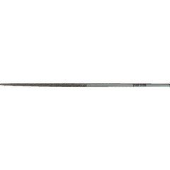 Swiss Pattern Needle File - 6–1/4″ Round Bastard Cut - Exact Tooling