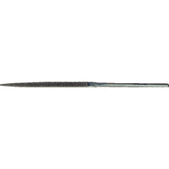 Swiss Pattern Needle File - 6–1/4″ Knife Bastard Cut - Exact Tooling
