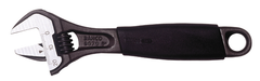 1-1/2" Opening - 8" OAL - Adjustable Wrench with Ergo Comfort Handle - Exact Tooling