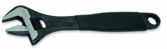 1-3/16" Opening - 10" OAL - Adjustable Wrench with Ergo Comfort Handle - Exact Tooling