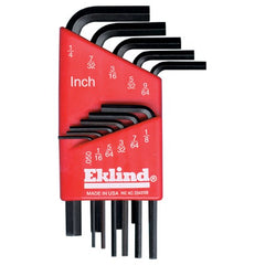 9 Pieces-1.5 mm-10 mm Short Arm Style - Hex Key Set - Exact Tooling