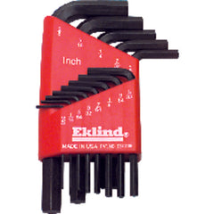 13 Pieces-0.050″-3/8″ Short Arm Style - Hex Key Set - Exact Tooling